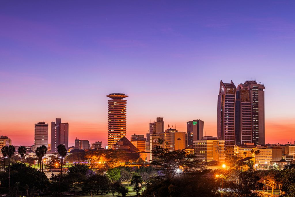 Nairobi Kenyan city skyline image by Antony trivet